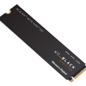 Western Digital WD Black SN770 500GB Gen4 NVMe SSD - 5000MB/s 4000MB/s R/W 300TB
