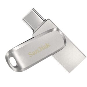 SanDisk 512GB Ultra Dual Drive Luxe USB-C & USB-A Flash Drive Memory Stick 150MB
