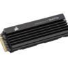 Corsair MP600 Pro LPX 2TB NVMe Gen4 SSD for PS5 - 7100/6800 MB/s 1400TBW 1.6M hrs MTBF AES 256-bit Encryption 5yrs