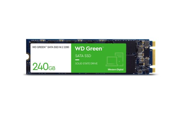 Western Digital WD Green 240GB M.2 2280 SSD 545R/430W MB/s 80TBW 3D NAND 3 Years Warranty ~WDS240G2G0B