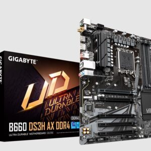 Gigabyte B660 DS3H AX DDR4 Intel LGA 1700 ATX Motherboard