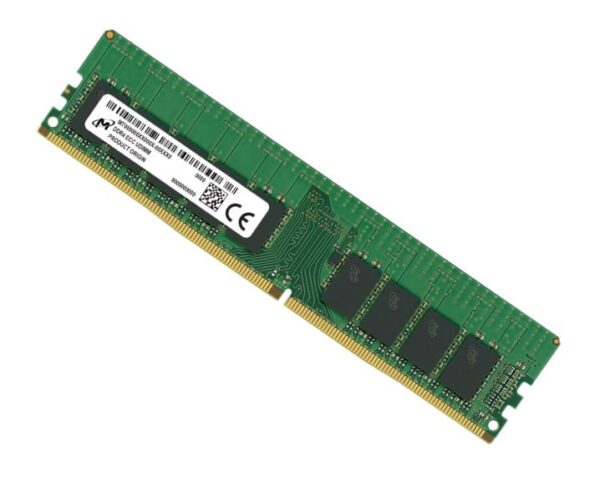 Micron 16GB (1x16GB) DDR4 ECC UDIMM 3200MHz CL22 2Rx8 ECC Unbuffered Server Memo