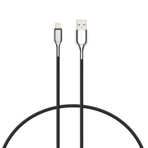 Cygnett Armoured Lightning to USB-A Cable (1M) - Black (CY2669PCCAL)