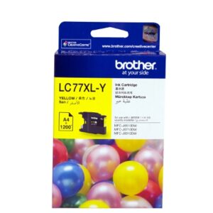 Brother LC-77XLY Super High Yield Yellow Ink Cartridge