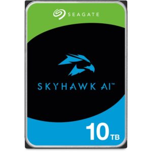 Seagate ST10000VE001 Skyhawk Surveillance AI 10TB Internal 3.5" SATA Drive