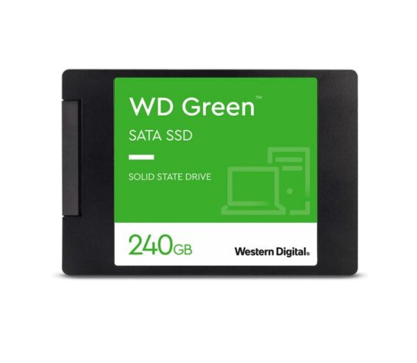 Western Digital WD Green 240GB 2.5' SATA SSD 545R/430W MB/s 80TBW 3D NAND 7mm 3
