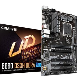 Gigabyte B660 DS3H DDR4 Intel LGA 1700 ATX Motherboard