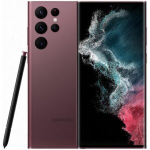 Samsung Galaxy S22 Ultra 5G 256GB - Burgundy (SM-S908EDREATS)*AU STOCK*