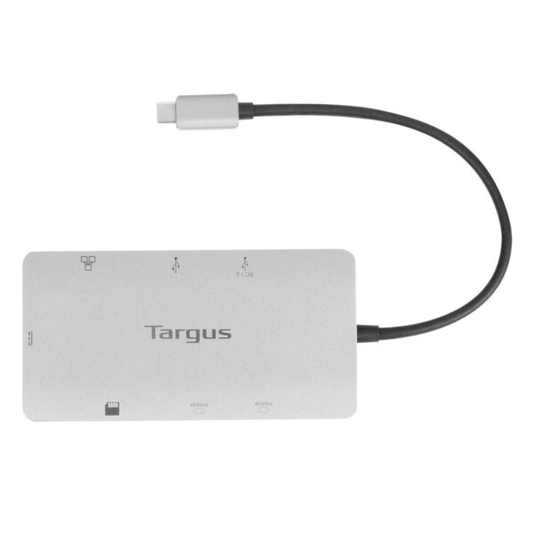 Targus USB-C Dual HDMI 4K Docking Station with 100W Power Delivery Pass-Thru 2xH
