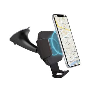 Cygnett Race Wireless 10W Smartphone Car Charger and Mount - Black (CY3958WLCCH)
