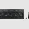 LENOVO Essential Wireless Combo Keyboard & Mouse 2.4GHz via Nano USB 3 Buttons O