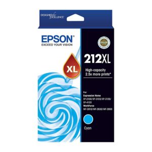 Epson C13T02X292 212XL Standard Cyan XL Ink Cartridge