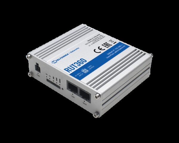 Teltonika RUT360 - Instant CAT6 LTE Failover | Compact and Powerful Industrial 4