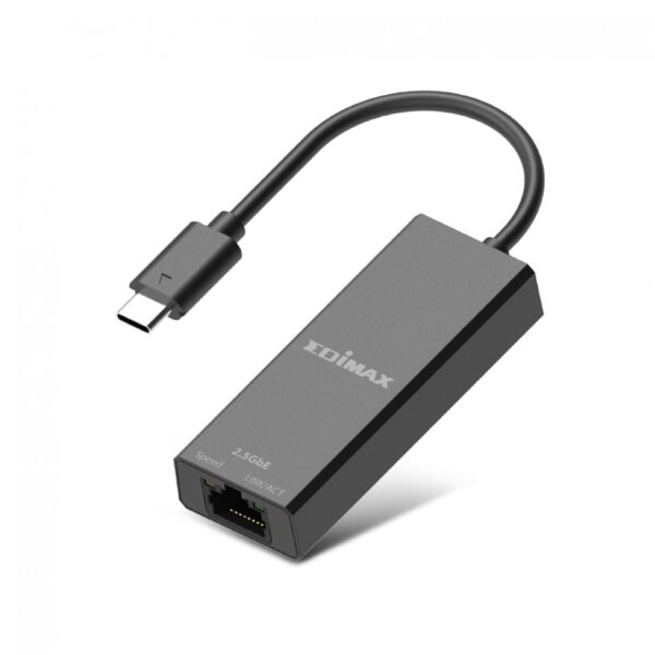 Edimax EU-4307 V2 USB Type-C to 2.5G Gigabit Ethernet Adapter Up To 100M/1Gbps /