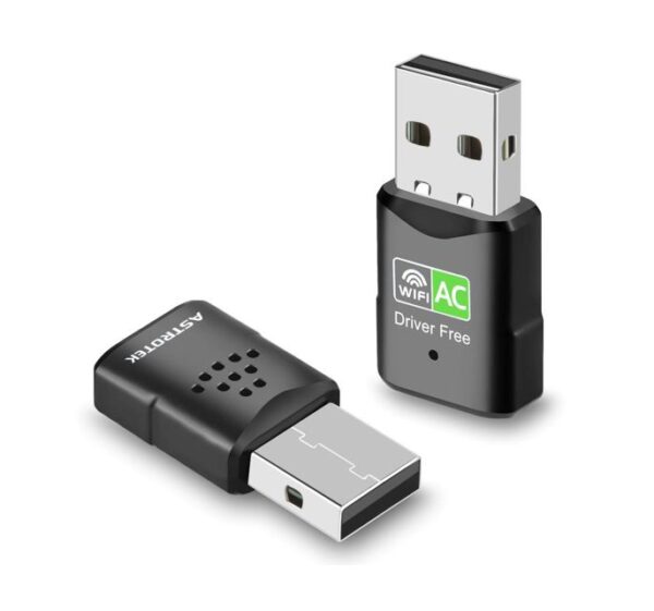 Astrotek AC600 mini Wireless USB Adapter Nano Dual Band WiFi External LAN Networ