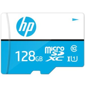HP U1 128GB MicroSD SDHC SDXC UHS-I Memory Card 100MB/s Class 10 Full HD Magnet Shock Temperature Water Proof for PC Dash Camera Tablet Mobile Devices