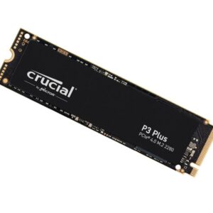 Crucial P3 Plus 2TB Gen4 NVMe SSD 5000/4200 MB/s R/W 440TBW 680K/850K IOPS 1.5M hrs MTTF Full-Drive Encryption M.2 PCIe4 5yrs