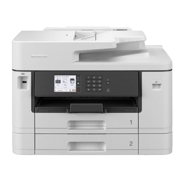 Brother J5740DW A3 Business Inkjet Multi-Function Printer with print speeds of 2