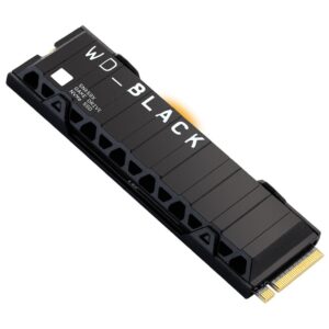 Western Digital WD Black SN850X 2TB Gen4 NVMe SSD Heatsink for PS5 - 7300MB/s 66
