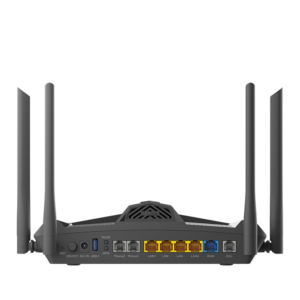 D-Link DSL-X1852E AX1800 Wi-Fi 6 VDSL2/ ADSL2+ Modem Router with VoIP