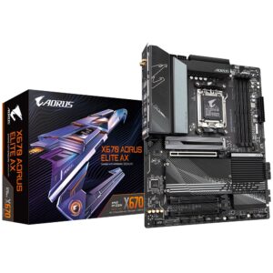 Gigabyte X670 AORUS ELITE AX AMD AM5 ATX Motherboard 4x DDR5~128GB