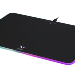 (LS) RAPOO V10RGB Gaming Wireless 5/7.5/10W Fast Charging silicone Mouse Pad Ant