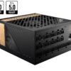 MSI MEG Ai1300P PCIE5 1300W ATX Power Supply Unit 80 PLUS Platinum (up to 92%) A