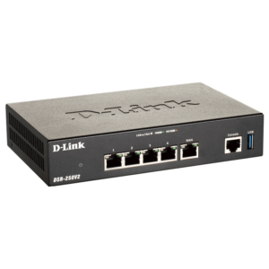 D-Link DSR-250V2 Unified Services VPN Dual WAN Router