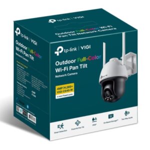TP-Link VIGI 4MP C540-W(4mm) Outdoor Full-Colour Wi-Fi Pan Tilt Network Camera