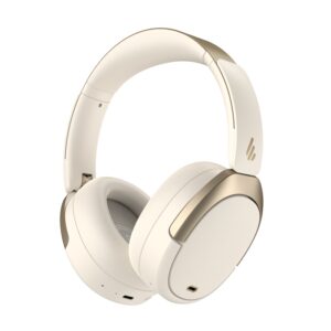 Edifier WH950NB Active Noise Cancelling Wireless Bluetooth Stereo Headset Bluetooth V5.3 -Playtime ANC On: 34 hours Charging Port USB-C (Type-C)-IVORY