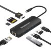 Simplecom CHT580 USB-C SuperSpeed 8-in-1 Multiport Hub Adapter HDMI 2.0 Docking