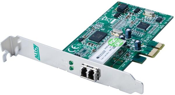 Alloy AN1000ELC  PCI-E 1000Mb Multimode (LC) Fibre Network Adapter. 2Km