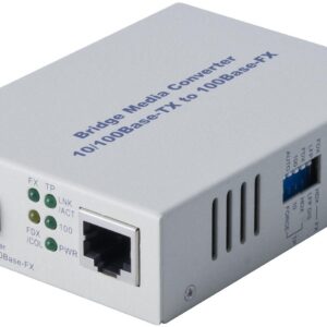 Alloy FCR200MT 10/100Base-TX to 100Base-FX Multimode Fibre (MT) Converter with LFP via FEF or FM. 2Km