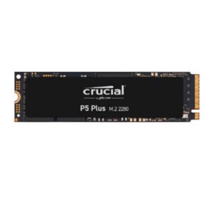 Crucial P5 Plus 2TB Gen4 NVMe SSD Heatsink PS5 6600/5000 MB/s R/W 1200TBW 720K/700K IOPS 2M hrs MTTF Full-Drive Encryption M.2 PCIe4 5yrs ~MZ-V8P2T0BW