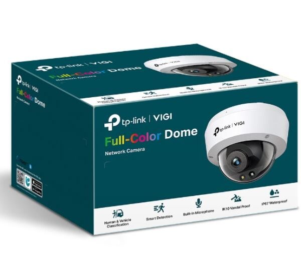TP-Link VIGI 5MP C250(4mm) Full-Colour Dome Network Camera