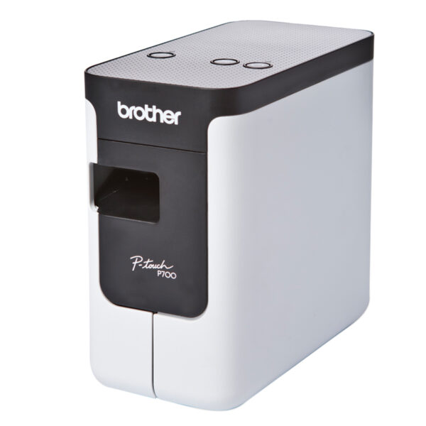 Brother PT-P700 Plug and Print PC and Mac Connectable Labeller - 3.5-24mm TZE Ta