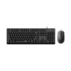 RAPOO X130pro - Wired Optical Mouse and Keyboard Combo Black / 1000dpi / Spill R