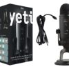 LOGITECH YETI Premium Multi-Pattern USB Microphone with Blue VO!CE 2-Year Limite
