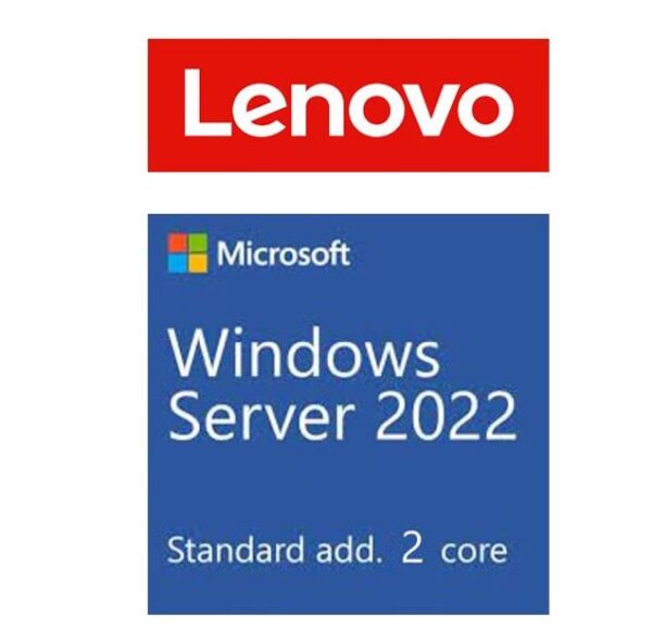 LENOVO Windows Server 2022 Standard Additional License (2 core) (No Media/Key) (