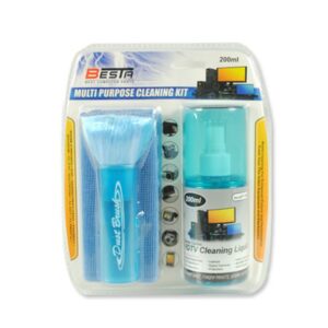 BESTA LCD Cleaning Kit (200ml) with Brush and Cloth
