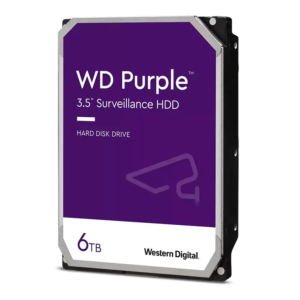 Western Digital WD64PURZ 6TB Purple 3.5" SATA Hard Drive