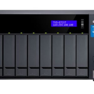 QNAP TVS-872XT-I5-16G Intel® Core™ i5 8400T 6-core 1.7 GHz 16 GB RAM (8 GB x2