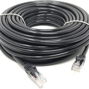 8Ware CAT6A Cable 10m - Black Color RJ45 Ethernet Network LAN UTP Patch Cord Sna