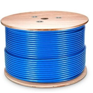 Astrotek CAT6 FTP Cable 305m Roll - Blue Full 0.55mm Copper Solid Wire Ethernet