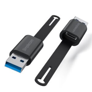Simplecom CA132 USB-A Male to USB-C Female Adapter USB 3.2 Gen 2 Data & Charging