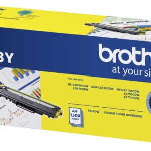 Brother TN-253Y Yellow Toner Cartridge to Suit -  HL-3230CDW/3270CDW/DCP-L3015CD