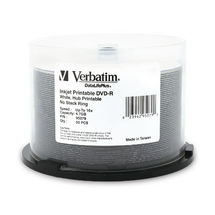 Verbatim 95079 DVD-R 4.7GB 50 Pack Spindle
