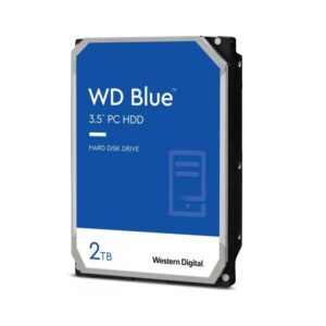 Western Digital WD Blue 2TB 3.5' HDD SATA 6Gb/s 7200RPM 256MB Cache SMR Tech 2yr