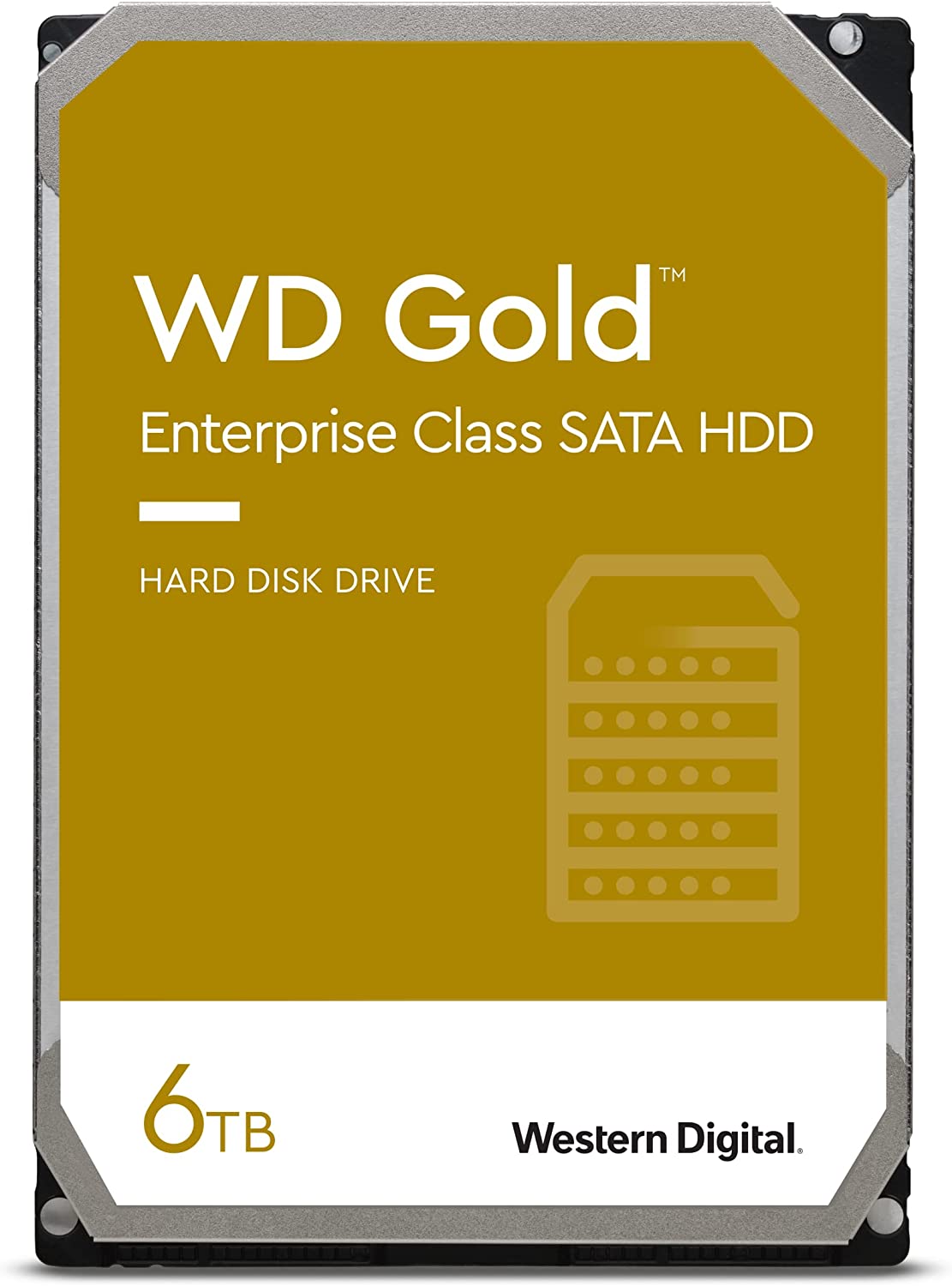 Western Digital 6TB WD Gold Enterprise Class Internal Hard Drive - 7200 RPM Clas