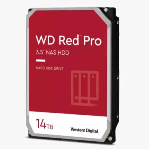 Western Digital WD Red Plus 14TB 3.5' NAS HDD SATA3 7200RPM 512MB Cache 24x7 180